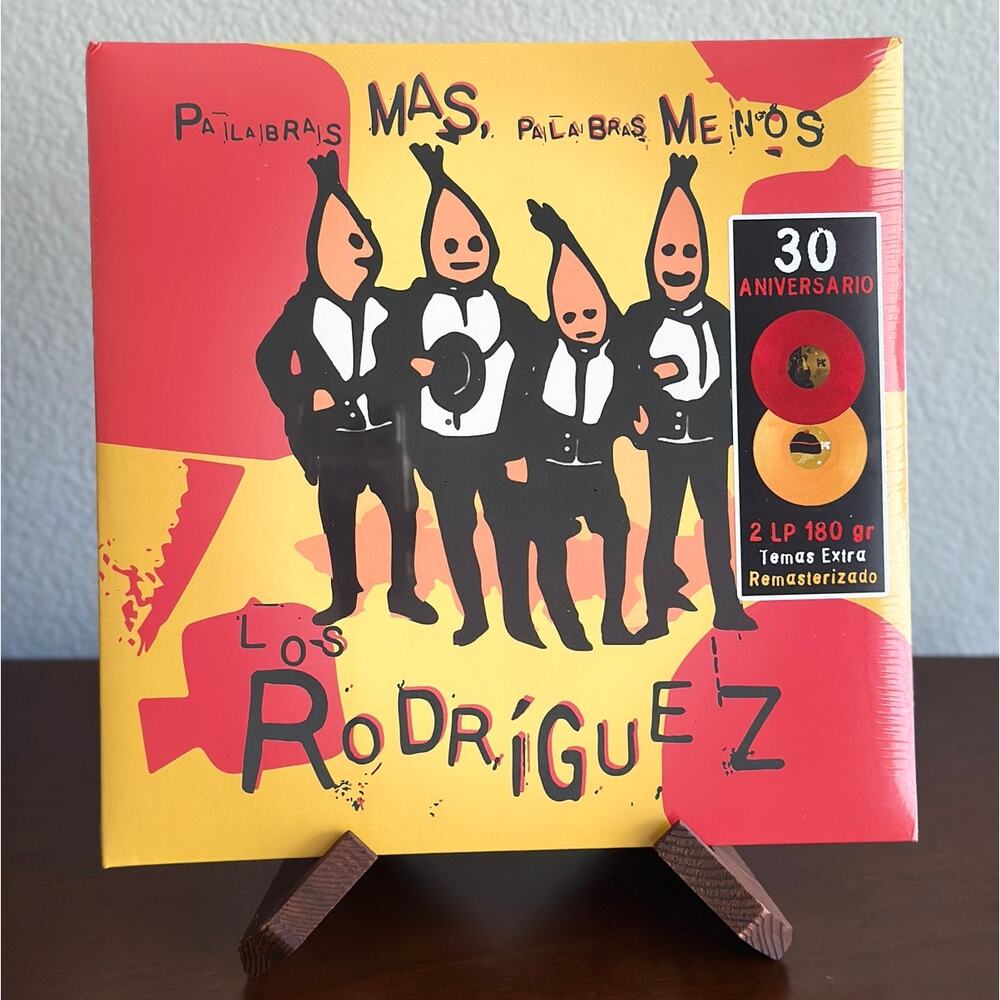 Los Rodriguez- Palabras Mas Palabras Menos (180g Colored LP)  Import New Vinyl